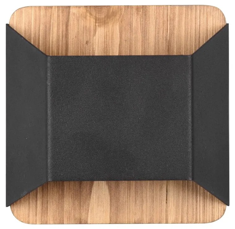 Матово черно LED затъмняваща се стенна лампа Arino – Trio