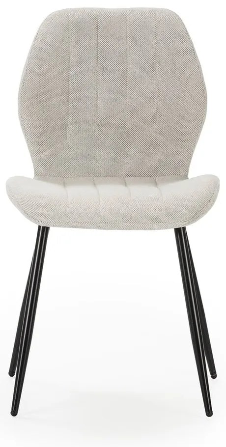 Кремави трапезни столове в комплект от 4 бр. Milu – Marckeric