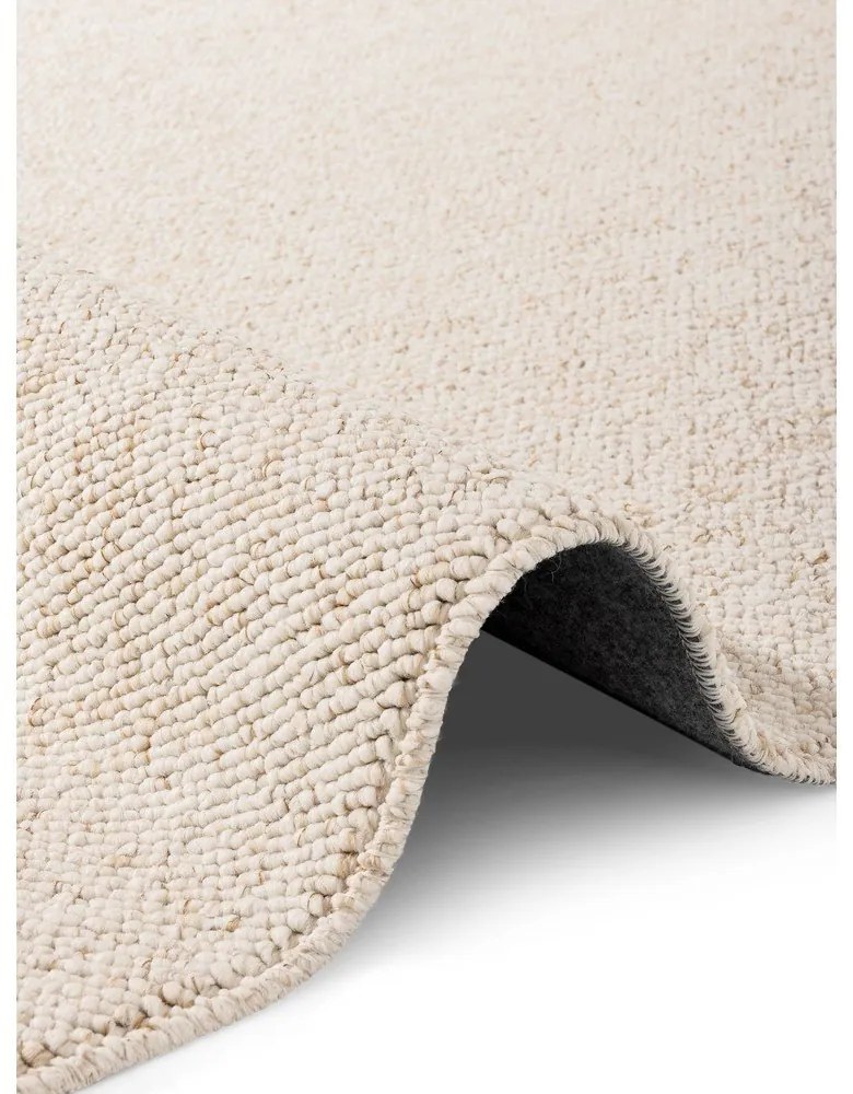 Кремава пътека подходяща за пране 80x240 cm Rocco Cream – Elle Decoration