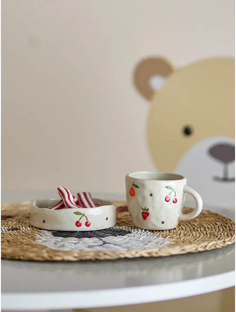 Глинен детски комплект за хранене 2 бр. Tatiana – Bloomingville Mini