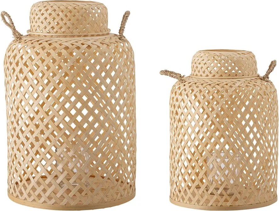 Бамбуков фенер 2 бр. 45 см Madlin - Bloomingville