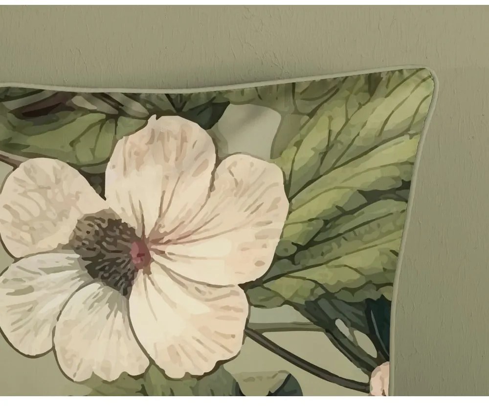 Единично удължено спално бельо от памучен сатен в цвят каки 140x220 cm Onaz – Descanso