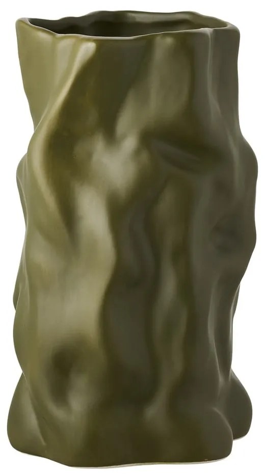 Зелена керамична ваза (височина 25,5 cm) Lika – House Nordic