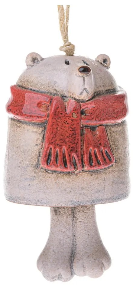 Керамична Коледна украса 9 cm Polar Bear – Dakls