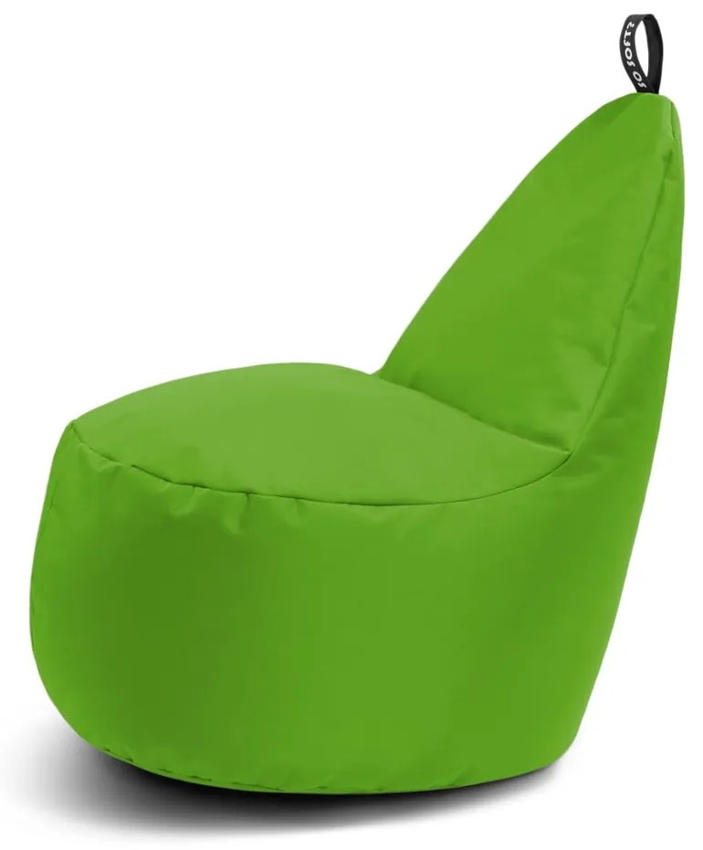 Зелен детски пуф Lull M – So Soft?