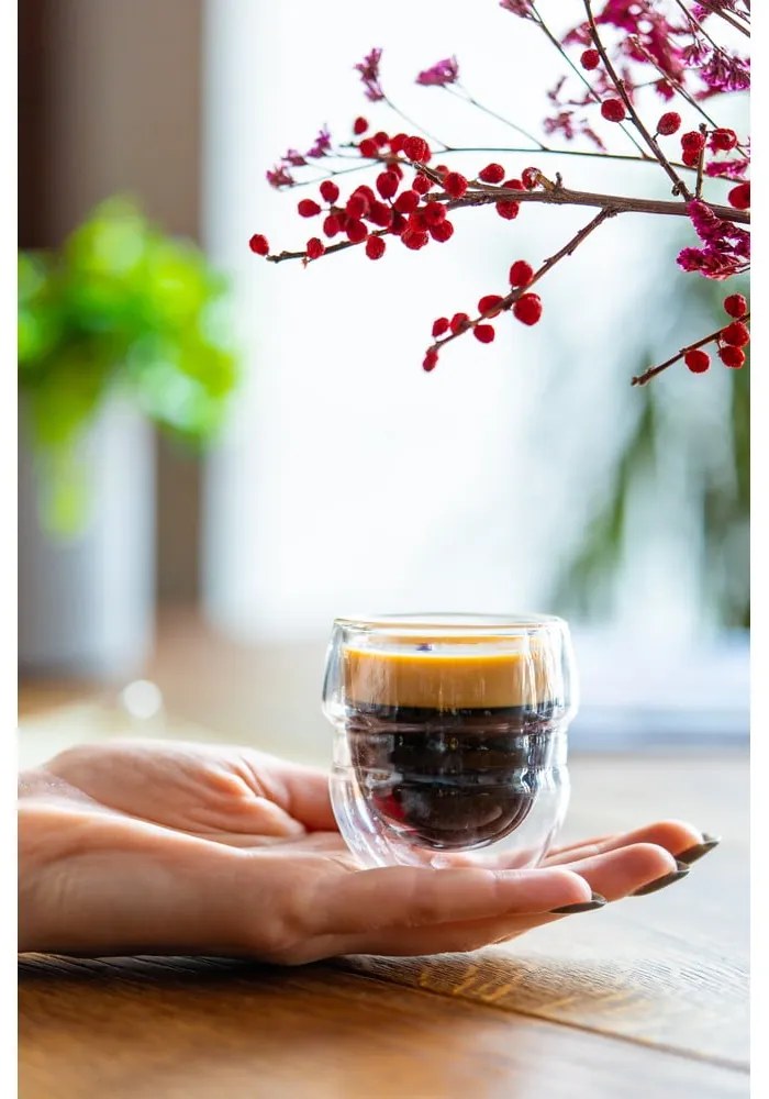 Комплект от 2 чаши с двойни стени , 70 ml Sferico - Vialli Design