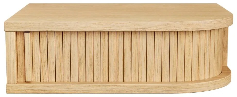 Нощно шкафче от декор от дъб в естествен цвят Farsta – Woodman