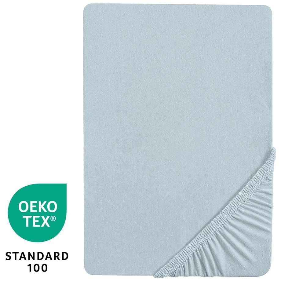 Разтегателен чаршаф от органичен памук за детско легло 140x70 cm Lil Planet - Roba