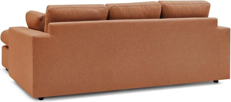 Оранжев ъглов диван Belair – Bobochic Paris