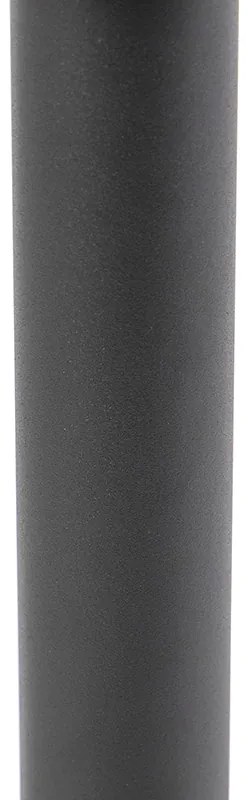 Модерна външна лампа черна 50 см IP44 - Gleam