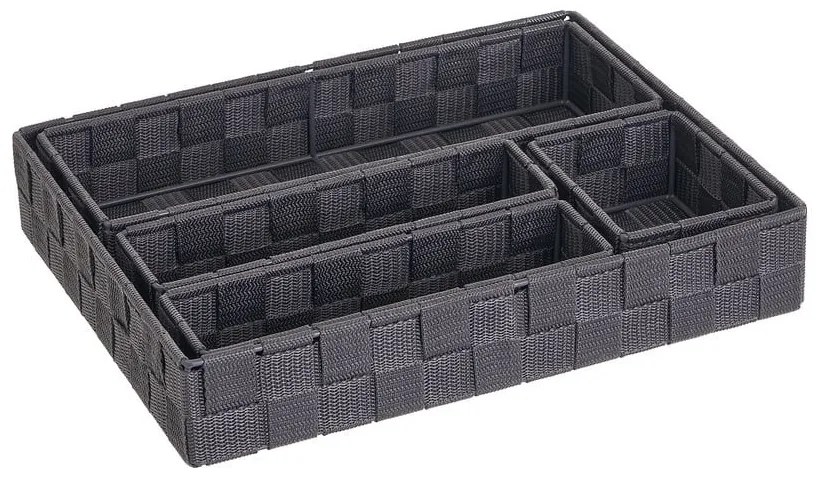 Органайзери за чекмеджета от плат в комплект от 5 броя - Casa Selección