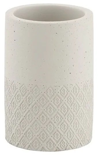 Бежова чаша за четки за зъби Gedy Afrodite – Sapho