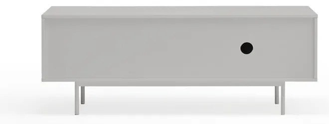 Сива/естествена маса за телевизор от декор от дъб 140x52 cm Sierra – Teulat