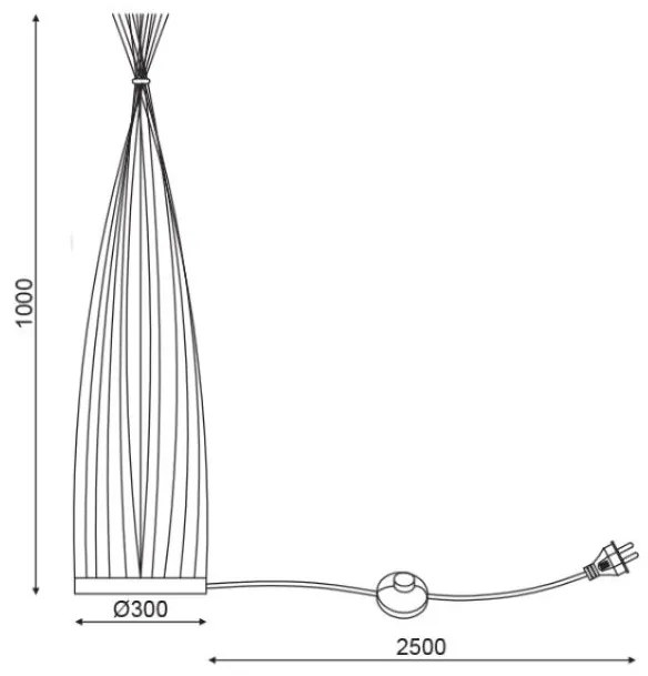 Подова лампа Serifos
