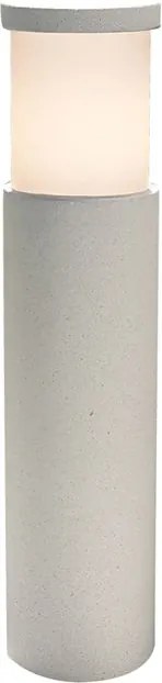 Градинска колона Soli Round-бял