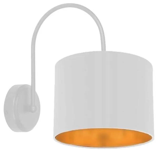 Бяла стенна лампа Atlanta - Candellux Lighting