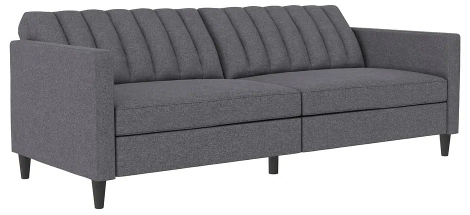 Сив сгъваем диван 86 cm Celine – Støraa