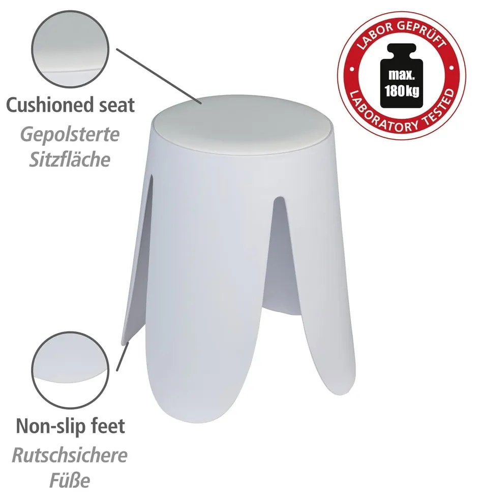 Бял пластмасов стол Comiso – Wenko
