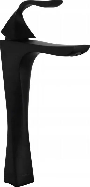 Mexen Estrella висока смесителна батерия за мивка, черна - 72310-70