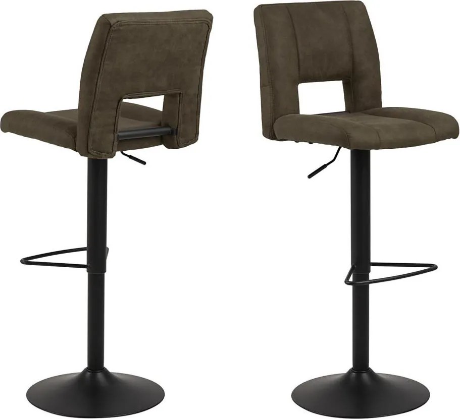 Бар стол SERENA 1 бр. зелен