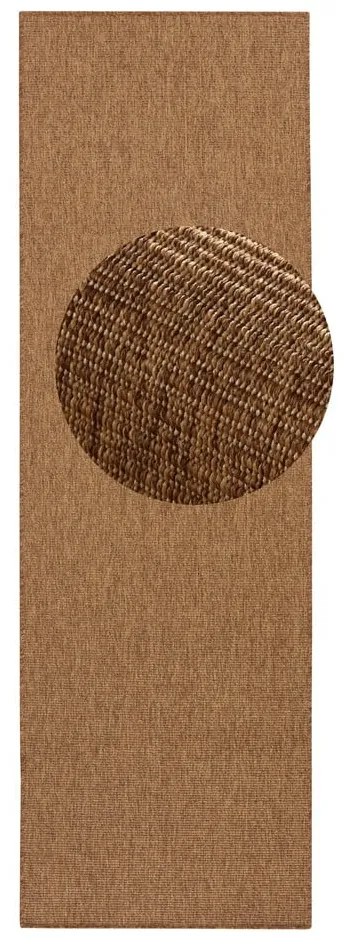 Кафява пътека за открито и закрито 80x250 cm Nature – Hanse Home