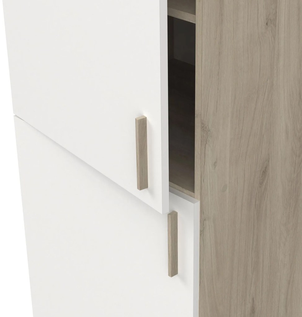 Подов шкаф висок Poppy 60-Fusiko-Leuko