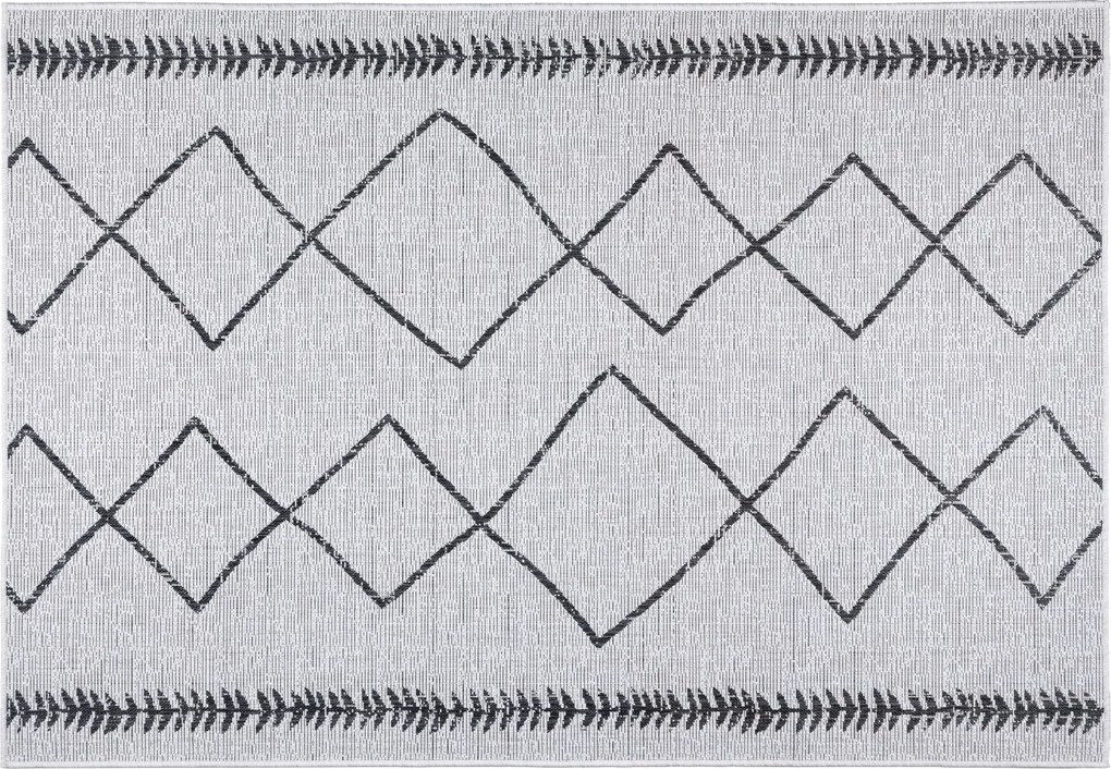 Килим (50 x 80) 22563A Фреска - Черно, Бяло Черно
Бяло