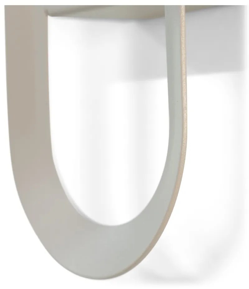 Светлокафява стенна стоманена кука Coucou – Spinder Design