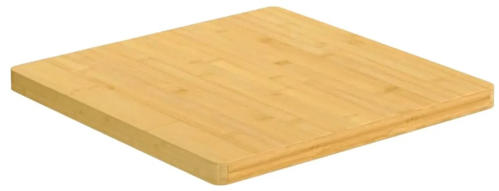 352698 vidaXL Плот за маса 40x40x2,5 см бамбук