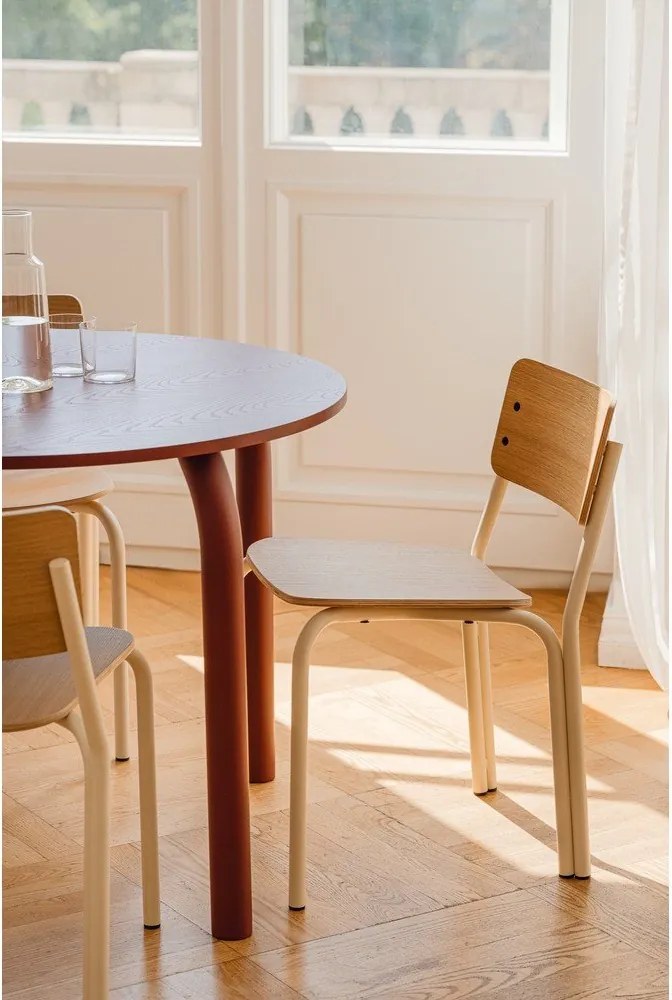 Кръгла трапезна маса ø 100 cm Meko – noo.ma