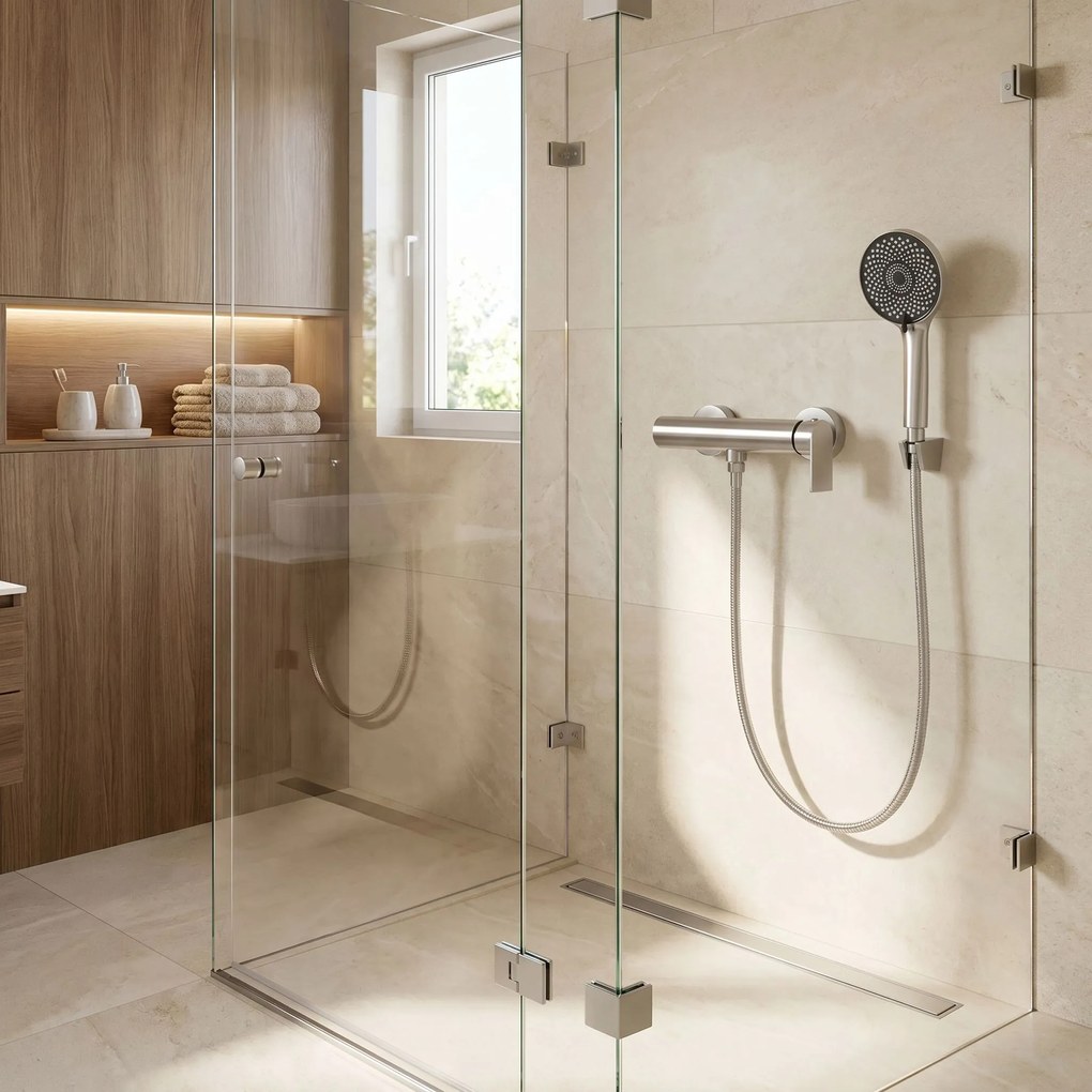Смесител за душ Rea Hunter Brushed Nickel