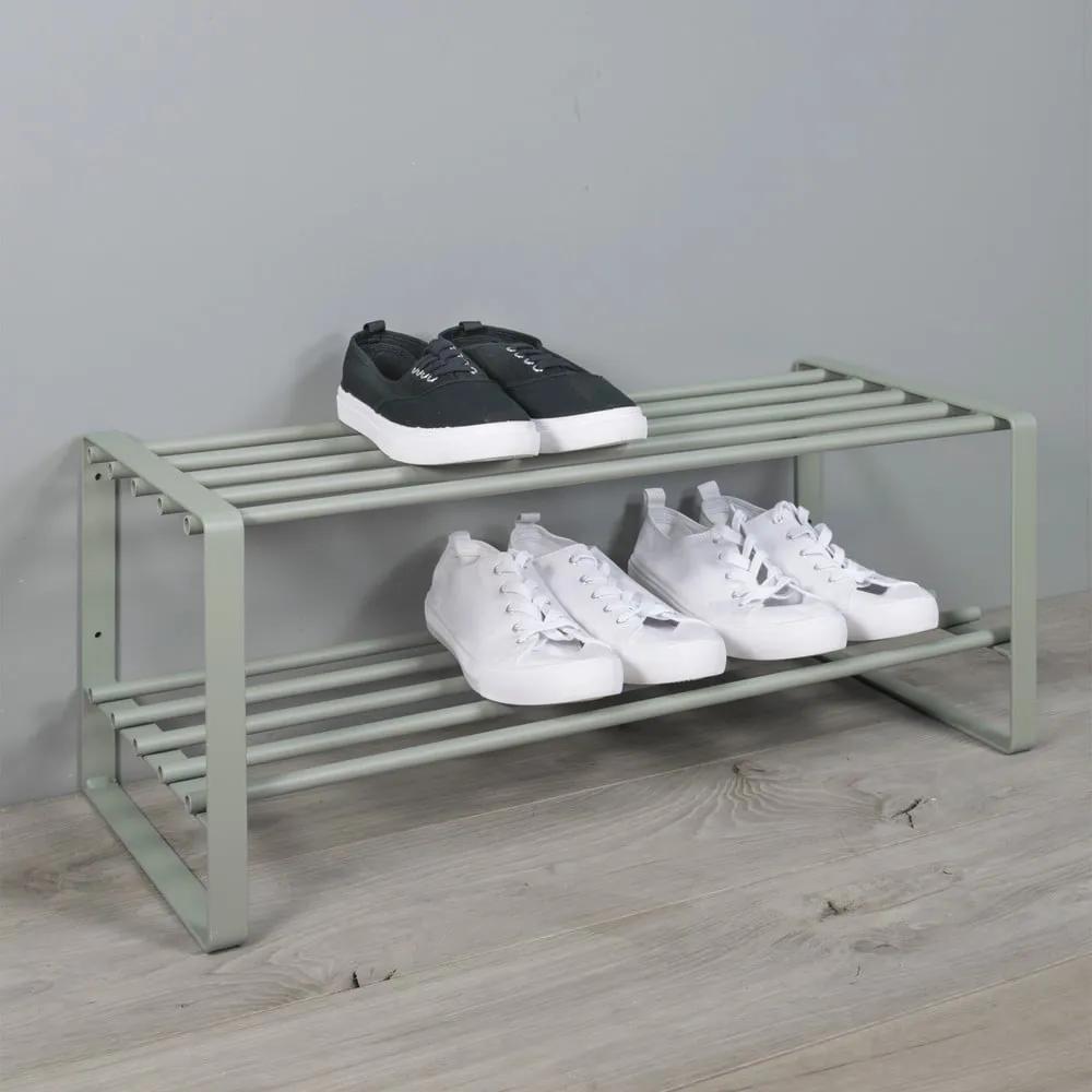 Зелено-сива метална етажерка за обувки Rex - Spinder Design