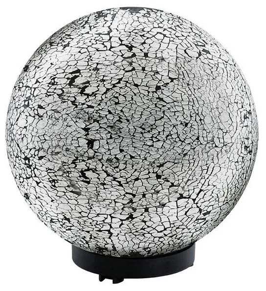 EGLO 91638 - Външна Лампа TERRALUNA 1 1xE27/18W черна / бяла IP44