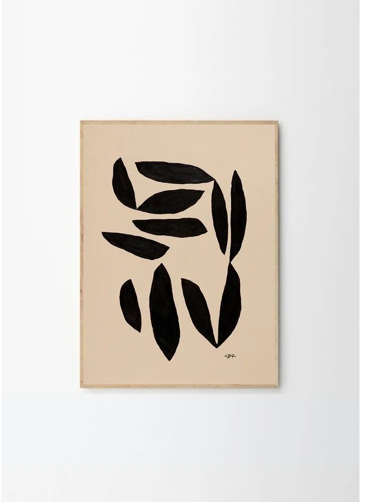 Постер 50x70 cm In The Fall – Leise Dich Abrahamsen – The Poster Club