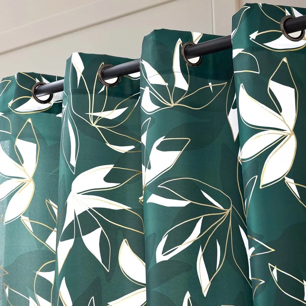 Зелено перде 140x260 cm Elsa – douceur d'intérieur