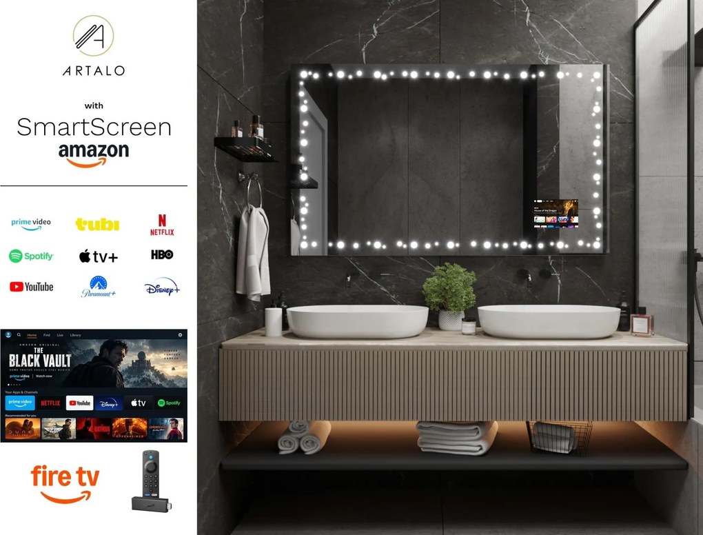 Огледало с LED осветление M20 premium