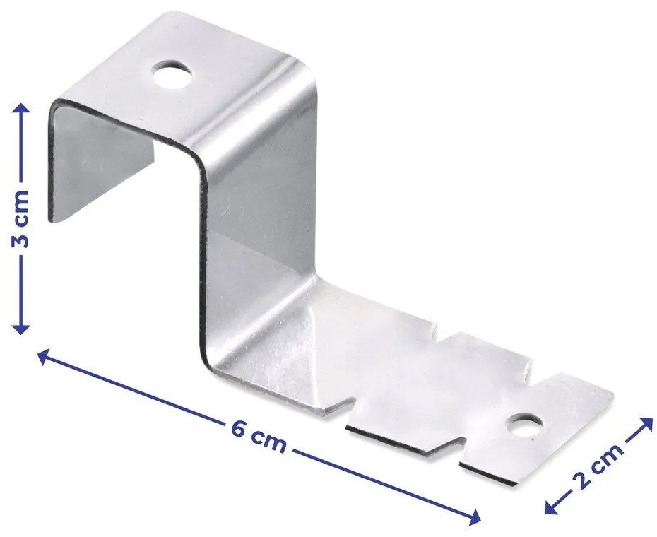 Куки от неръждаема стомана в комплект от 2 - Maximex