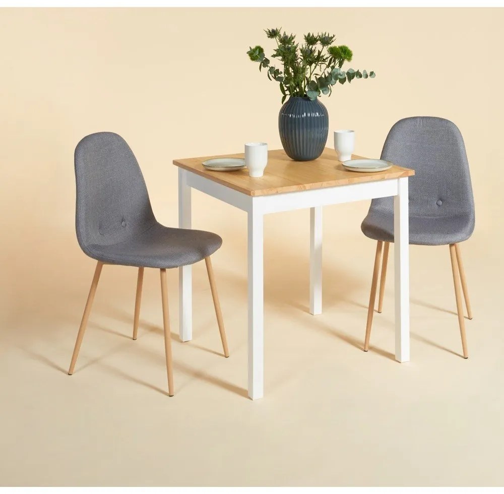 Комплект от 2 светлосиви трапезни стола Lissy - Bonami Essentials