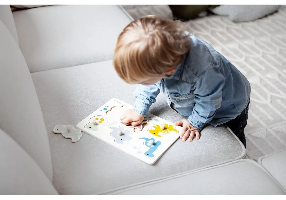 Дървен пъзел (брой части 6) Dinosaurs – Kindsgut