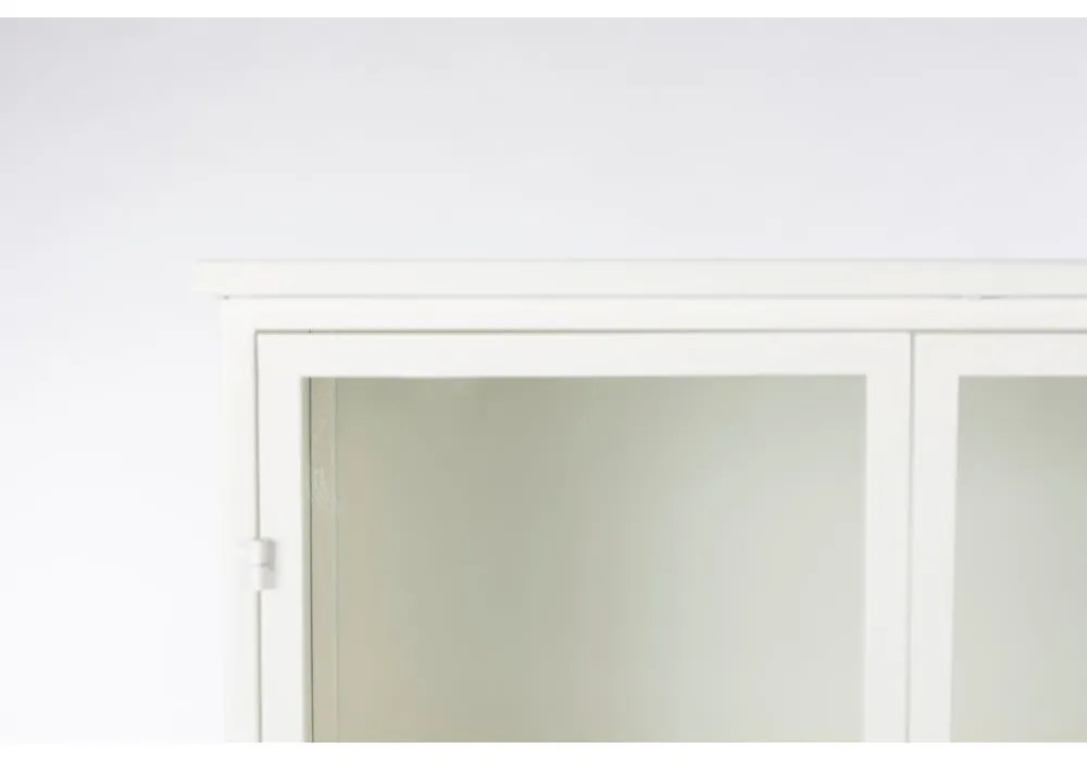 Бял метален шкаф 35x150 cm Miya - White Label