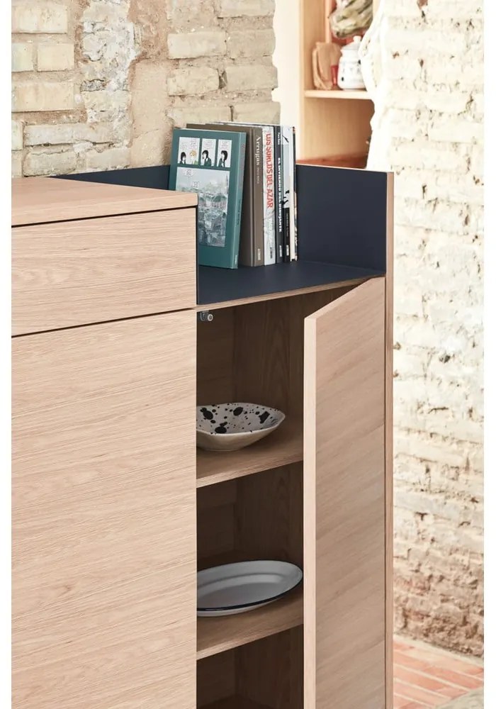 Светлокафяво-син шкаф Valley - Teulat