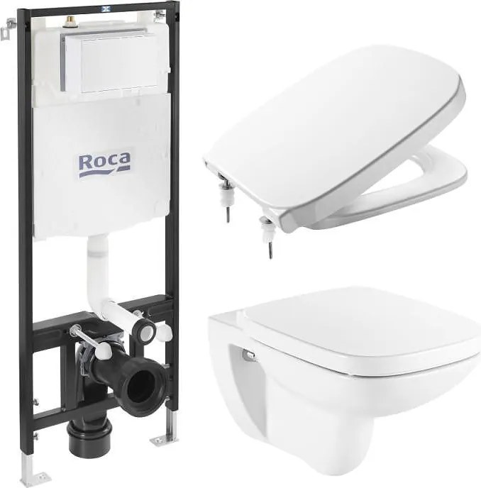 Комплект Active One, 4 в 1, Debba Square Rimless (бутон по избор) A89006002E + A34699L000 + A8019D2004