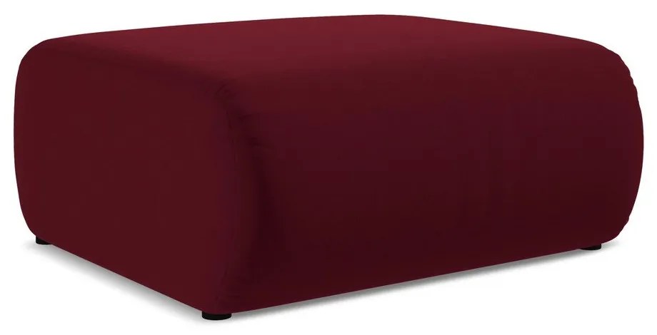 Бордо кадифена табуретка Ekahi – Makamii