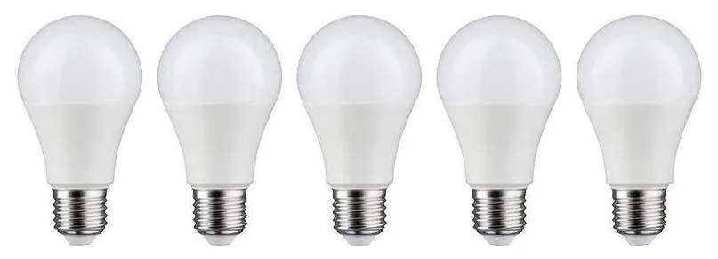 К-кт 5x LED Крушка A60 E27/9W/230V 2700K - Paulmann 28780