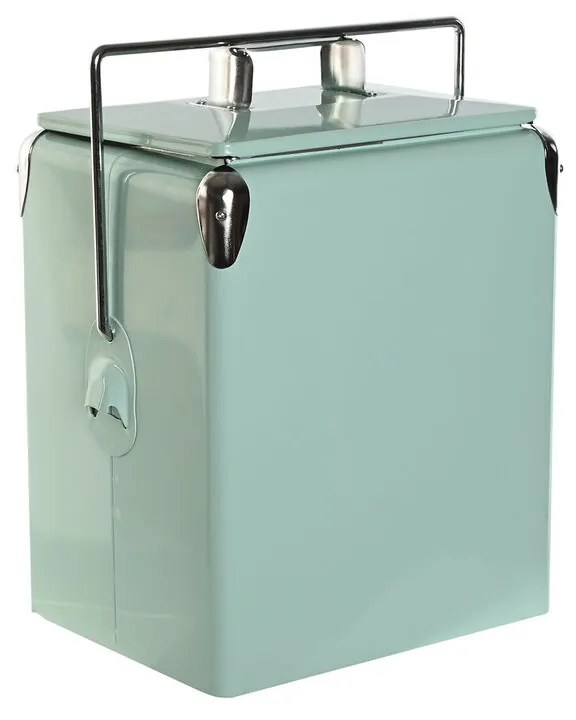 Преносима Хладилна Чанта Home ESPRIT Зелен PVC Метал Стомана полипропилен 17 L 32 x 24 x 43 cm