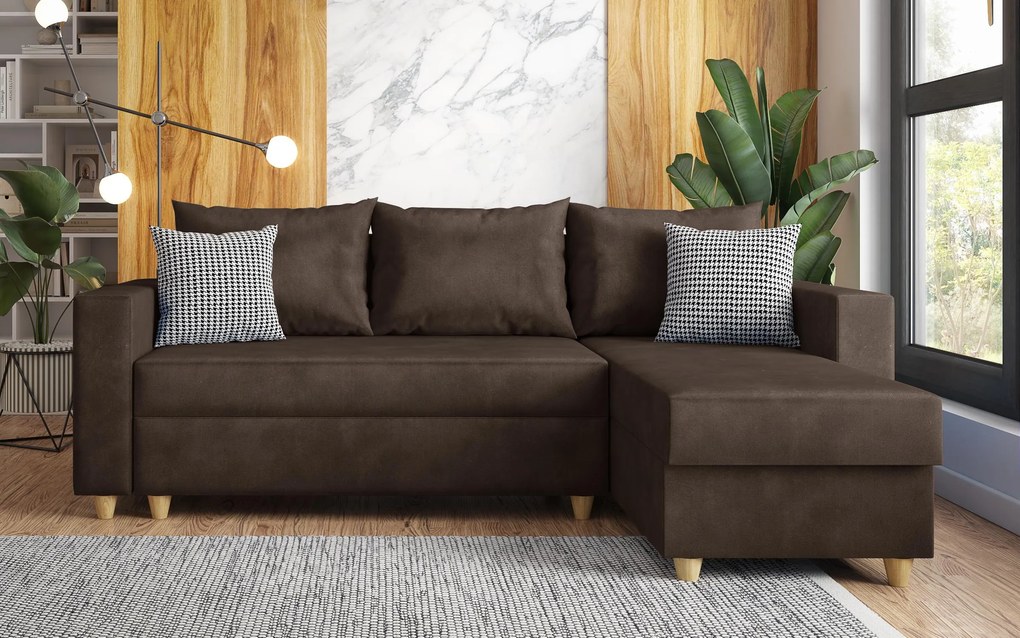 Разтегателен ъглов диван Фабиола