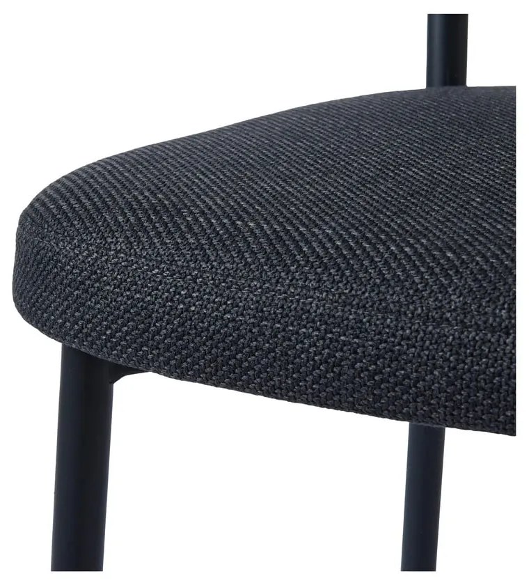 Тъмносив трапезен стол Fowler – Unique Furniture