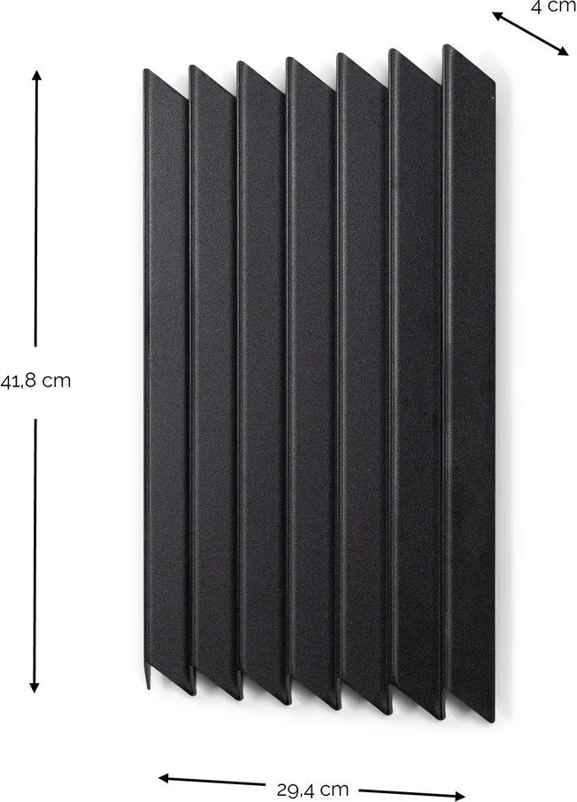 Теракотена метална стенна закачалка 29 cm Sensu – Spinder Design