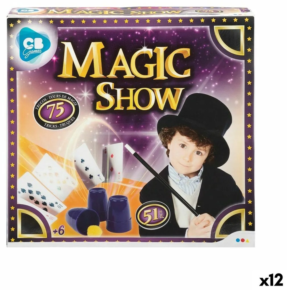 Магическа Игра Colorbaby Magic Show ES (12 броя)