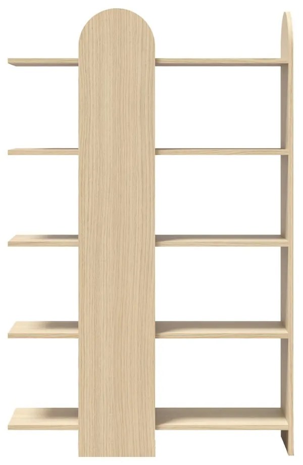 Етажерка за книги в дъб 112x175 cm Venice - TemaHome